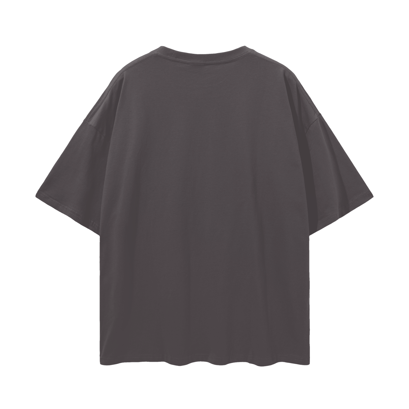 POSITIVE ENERGY Oversized T-Shirt (SMOKE GREY)