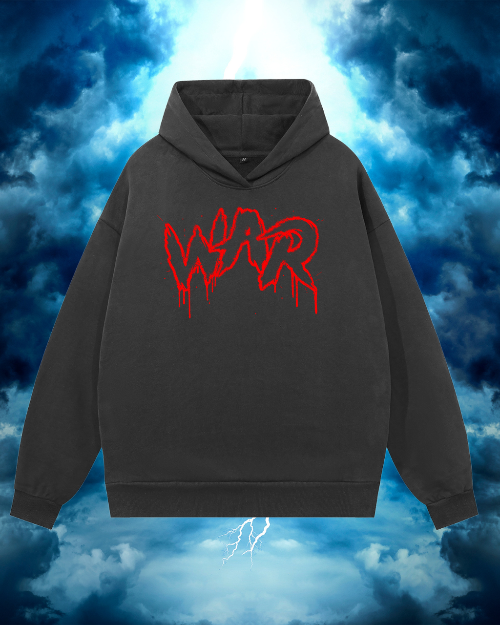 W.A.R. Signature Hoodie (CHARCOAL)