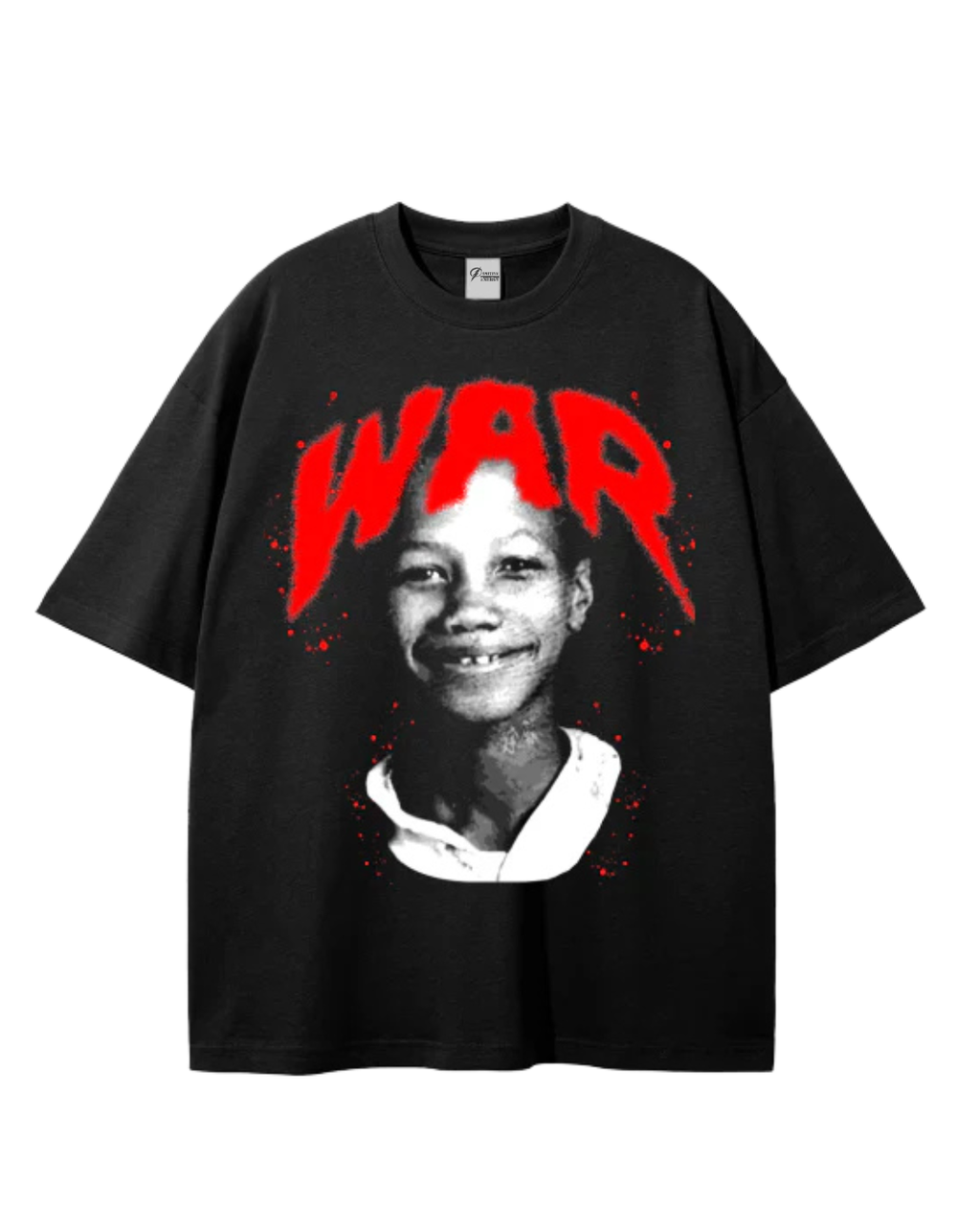 W.A.R. By Any Means - Young Malcolm X T-Shirt (BLACK)