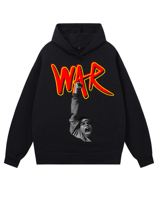 WAR The RESISTANCE Hoodie (Premium Heavy Oversized Fit)