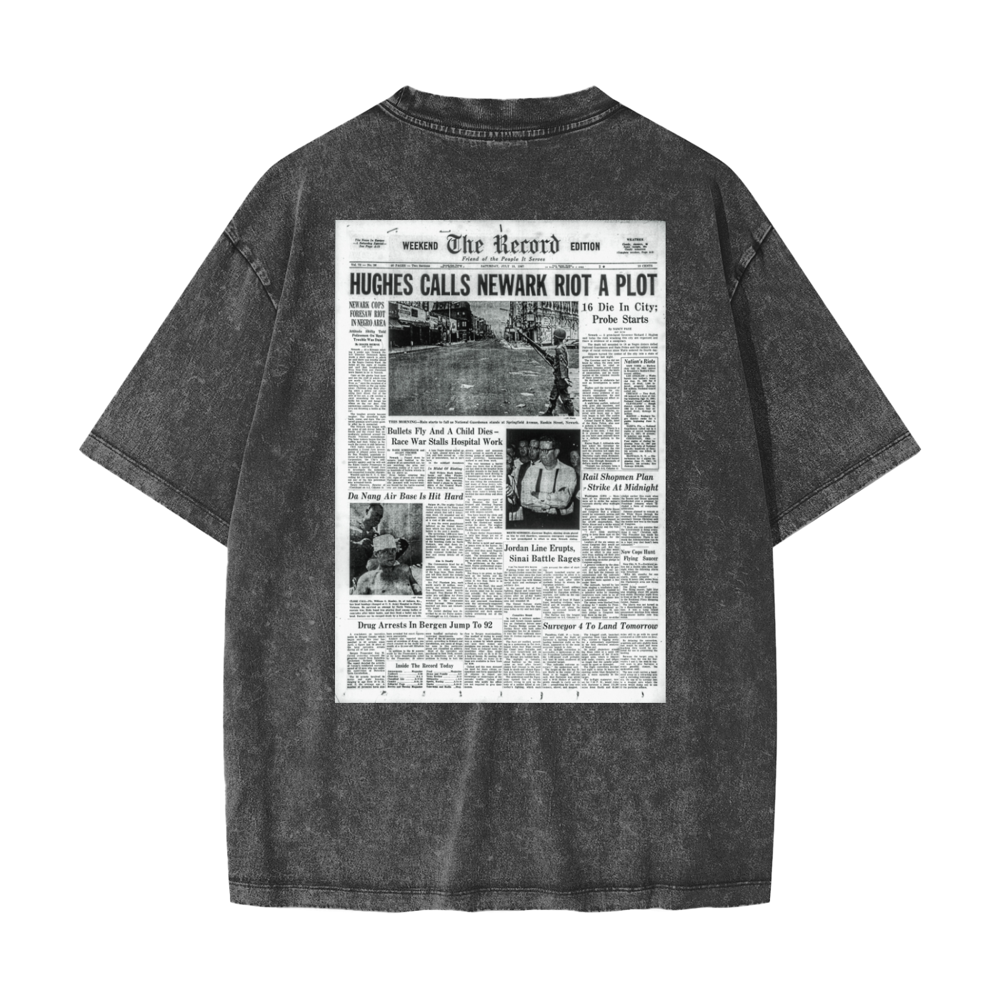 NEWARK 1967 READ ALL ABOUT IT BRICK CITY REBELLION T