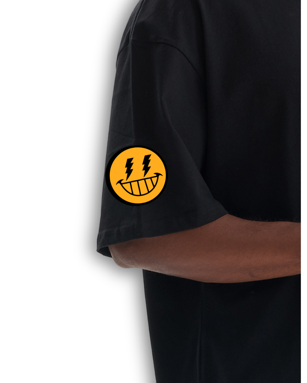 POSITIVE ENERGY Boxy Logo T-Shirt