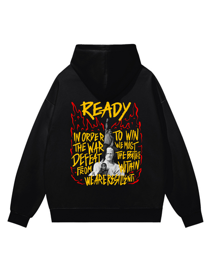 WAR The RESISTANCE Hoodie (Premium Heavy Oversized Fit)