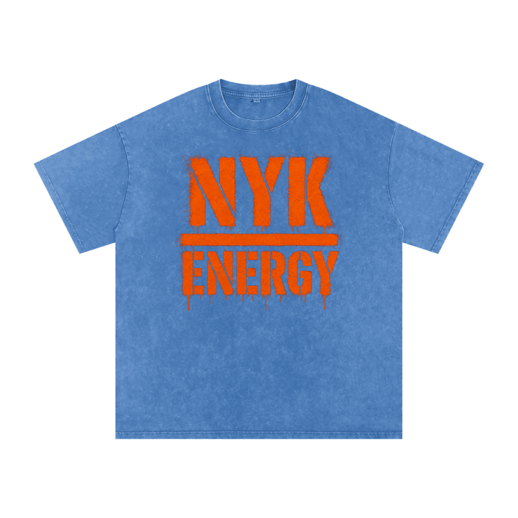 POSITIVE ENERGY x NYK Snow Washed T-Shirt