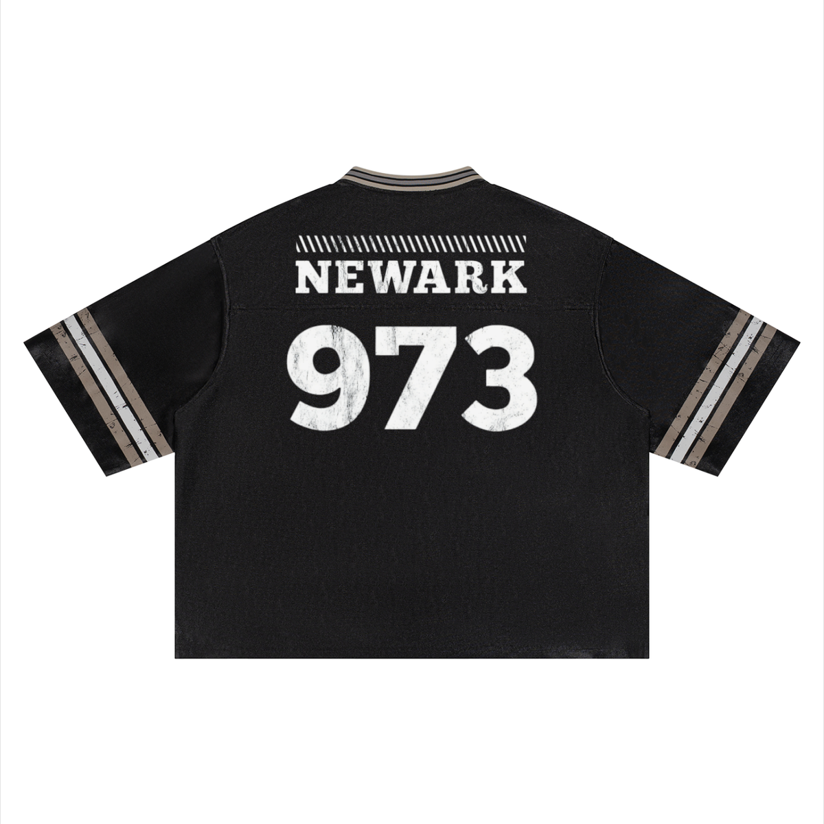 Unisex Boxy Striped Soccer Jersey