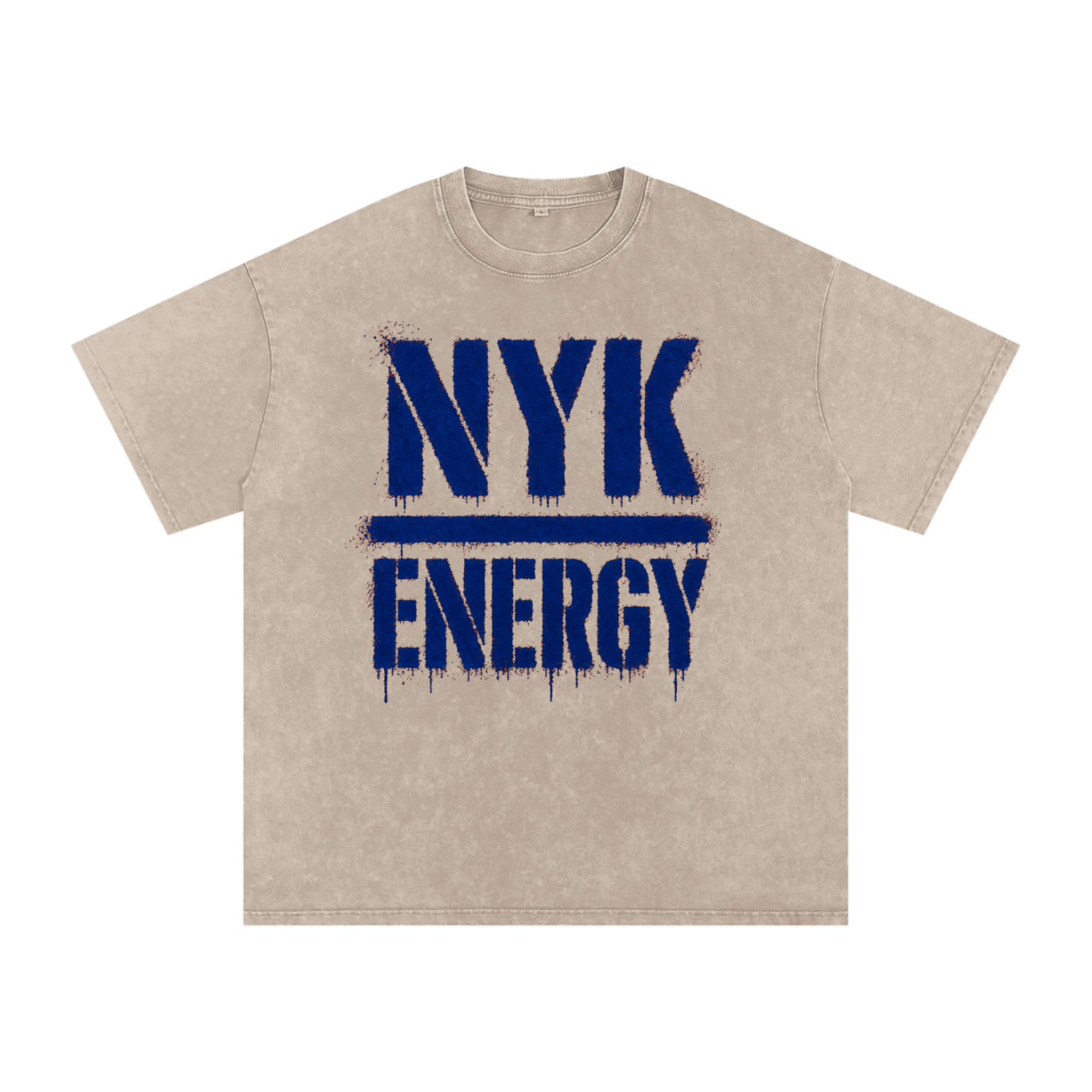 POSITIVE ENERGY x NYK Snow Washed T-Shirt