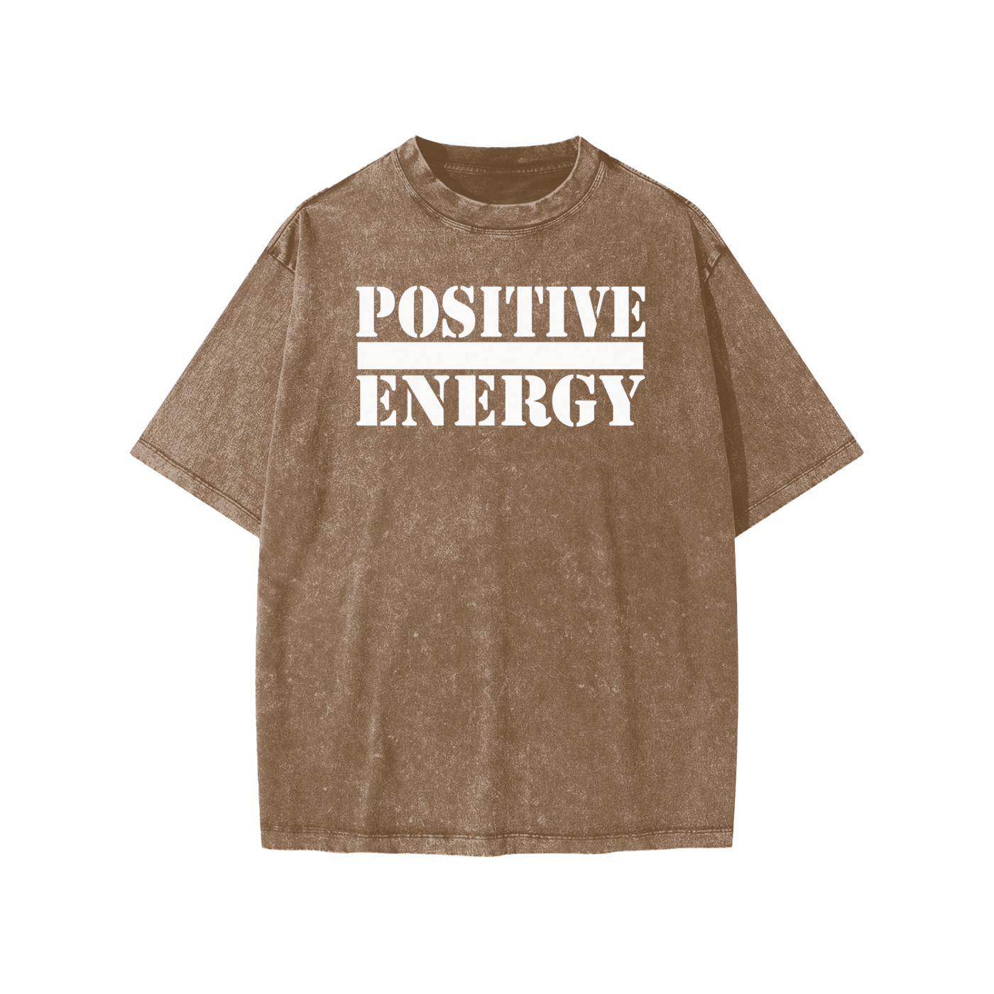 POSITIVE ENERGY Snow Washed Kids' T-Shirt (BLACK)