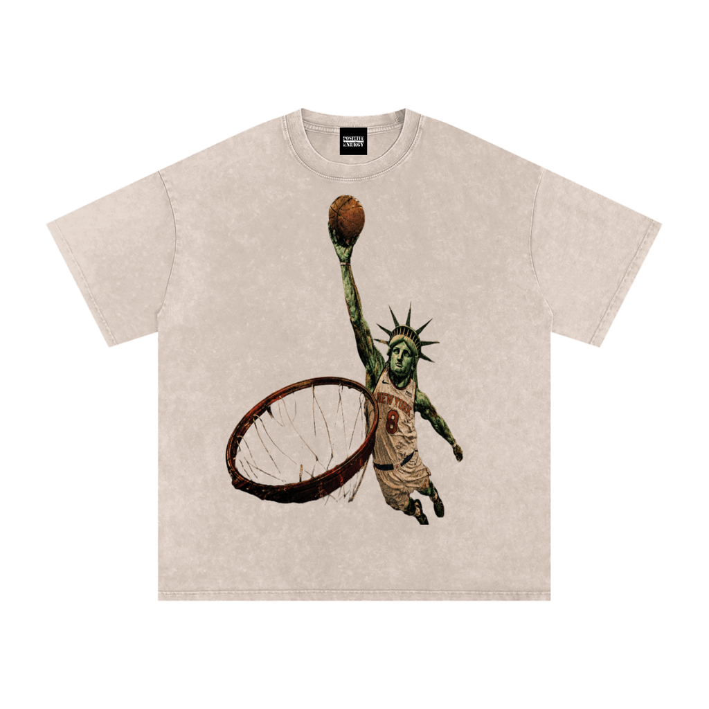 POSITIVE ENERGY x NYK STATUE OF LIBERTY T-Shirt