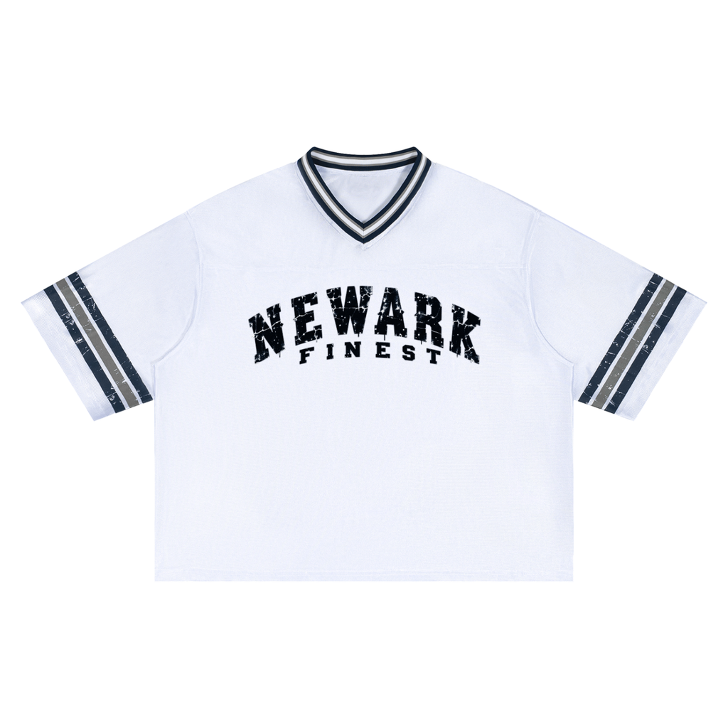 Unisex Boxy Striped Soccer Jersey