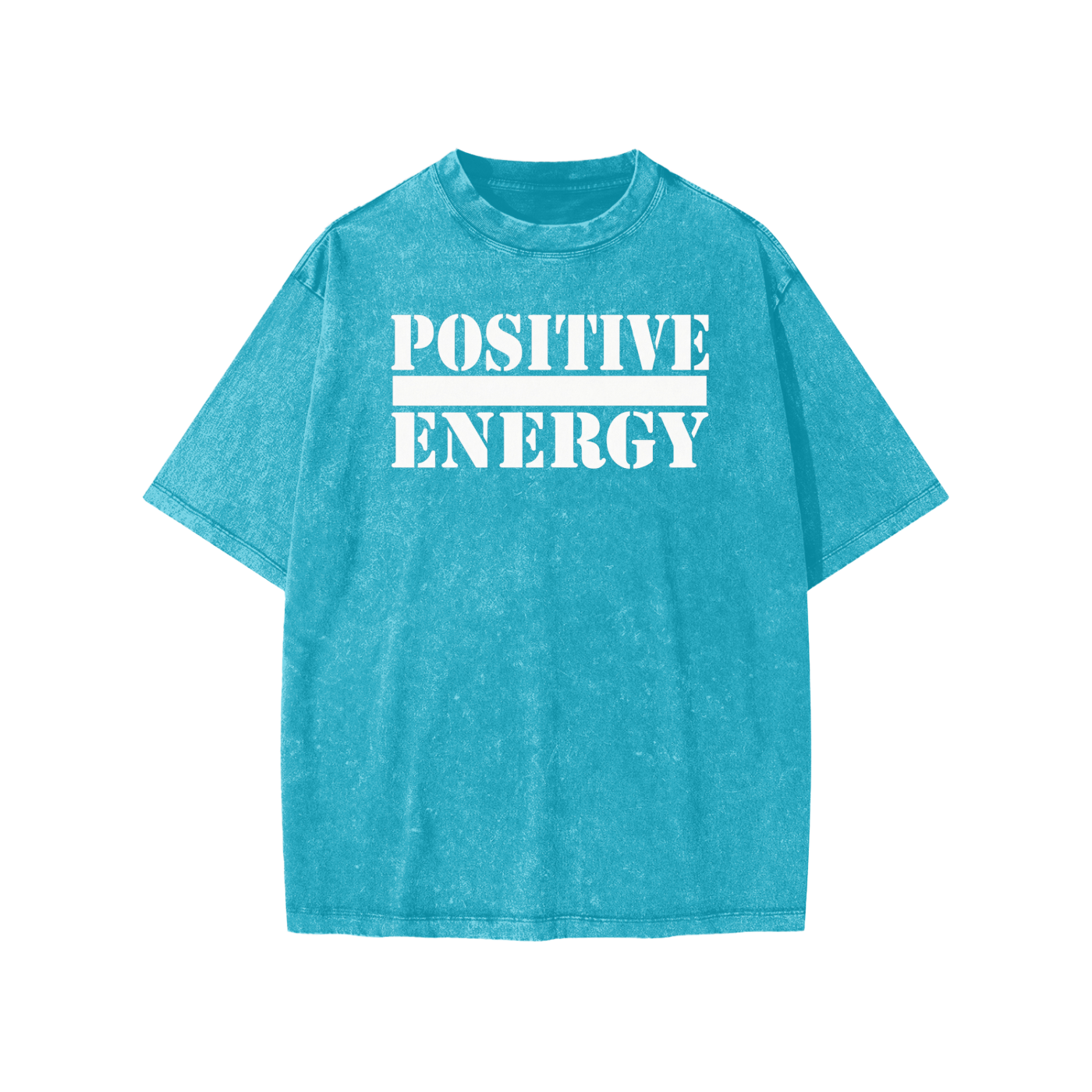 POSITIVE ENERGY Snow Washed Kids' T-Shirt (BLACK)