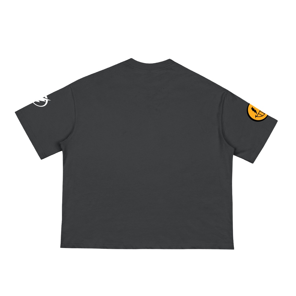 POSITIVE ENERGY Boxy Logo T-Shirt