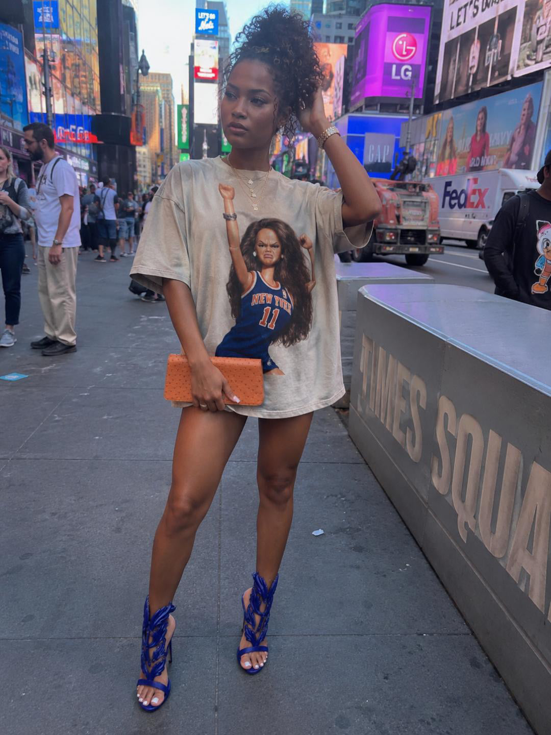 POSITIVE ENERGY x NYK Baddie Barbie T-Shirt