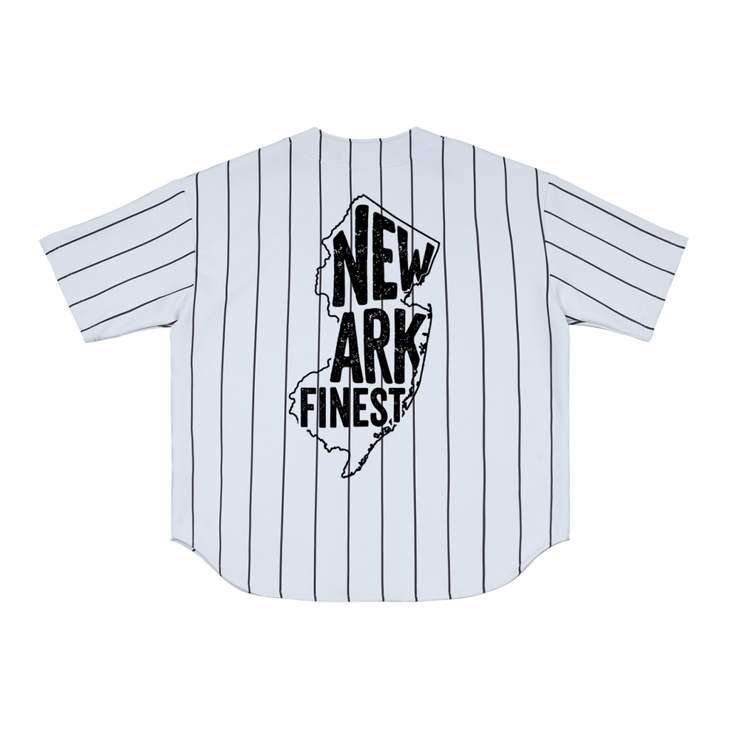Pinstripe Baseball Jersey