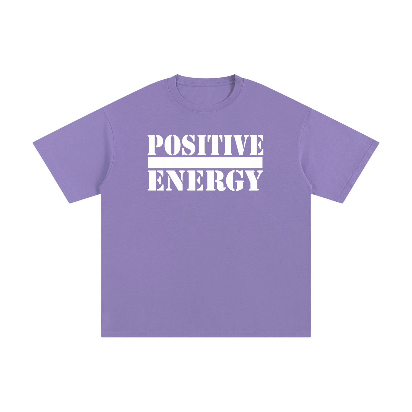 POSITIVE ENERGY Essential T-Shirt (PURPLE)