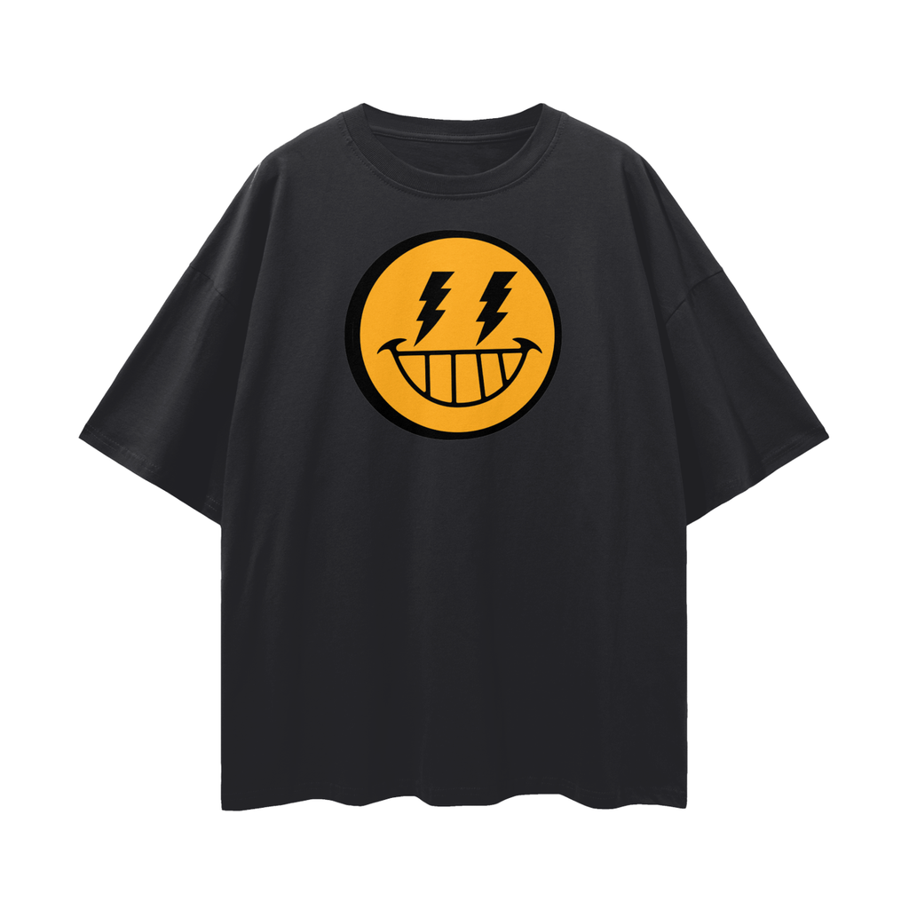 POSITIVE ENERGY Smilez Oversized Streetwear T-Shirt