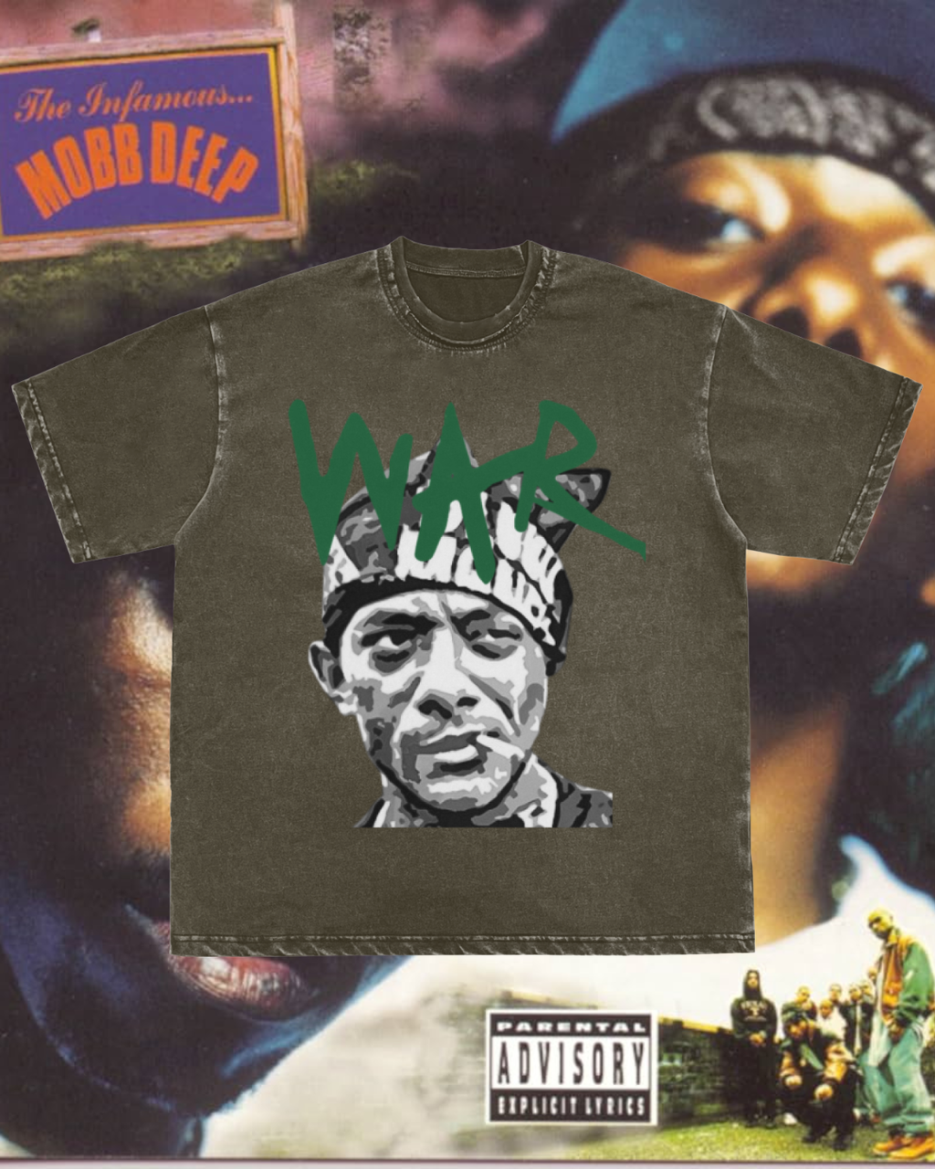 W.A.R. "No Man Is Safe From" T-Shirt