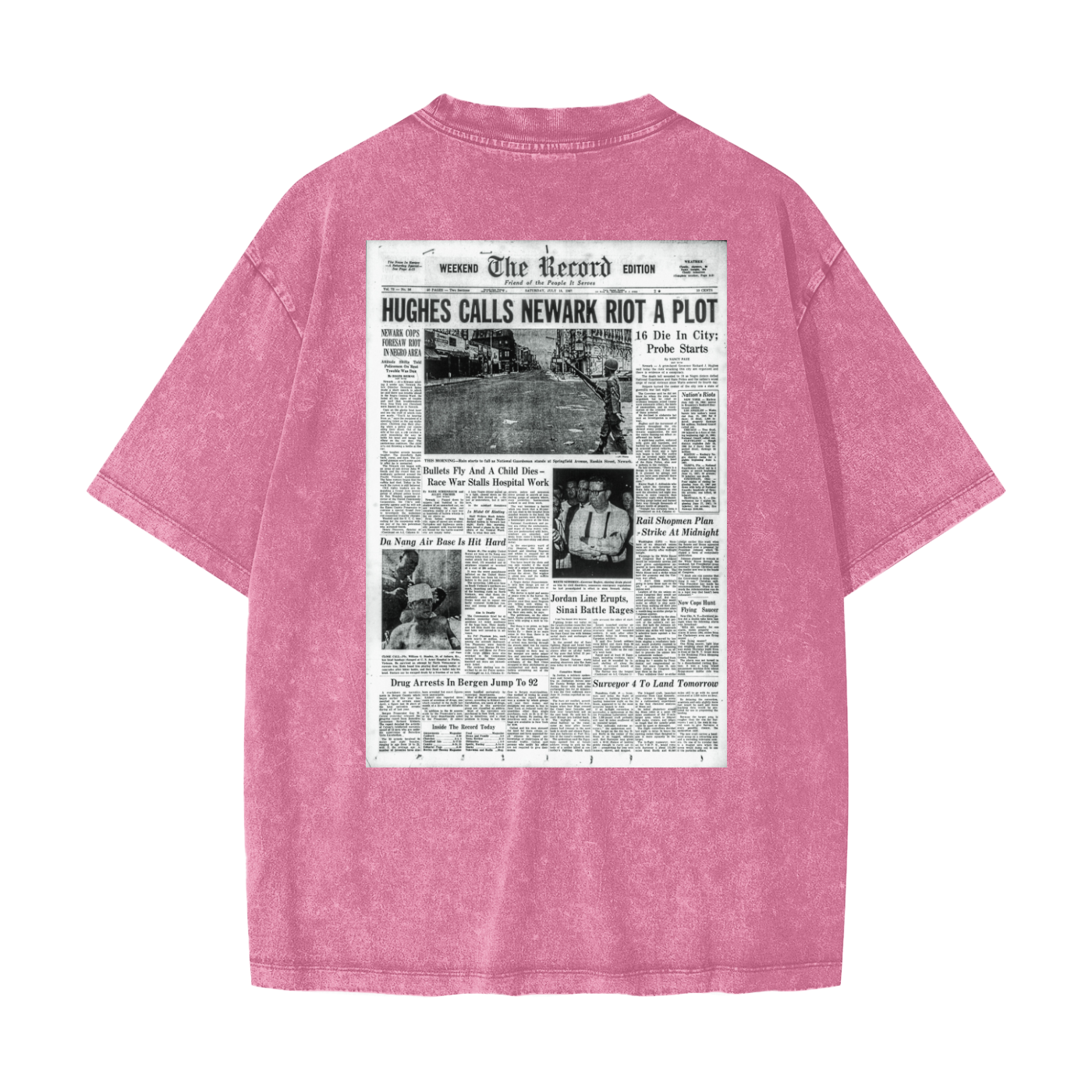 NEWARK 1967 READ ALL ABOUT IT BRICK CITY REBELLION T