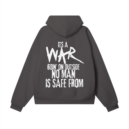 WAR "No Man Is Safe From" Hoodie