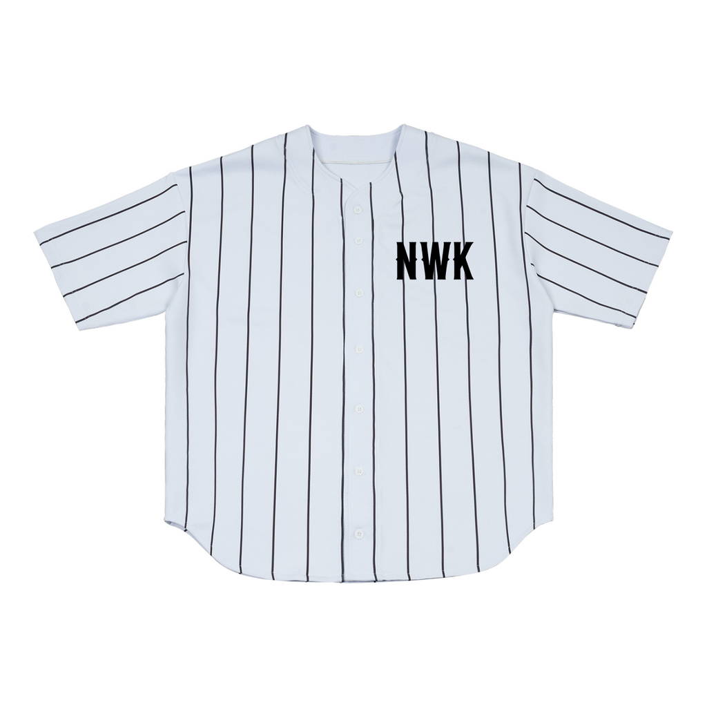 Pinstripe Baseball Jersey
