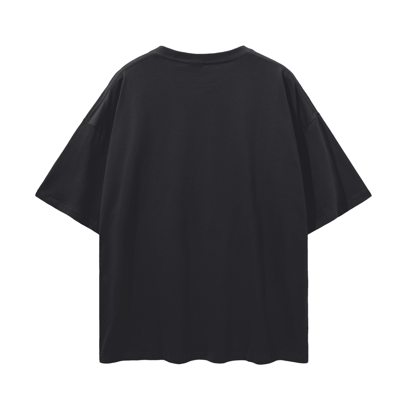 POSITIVE ENERGY Oversized T-Shirt (BLACK)