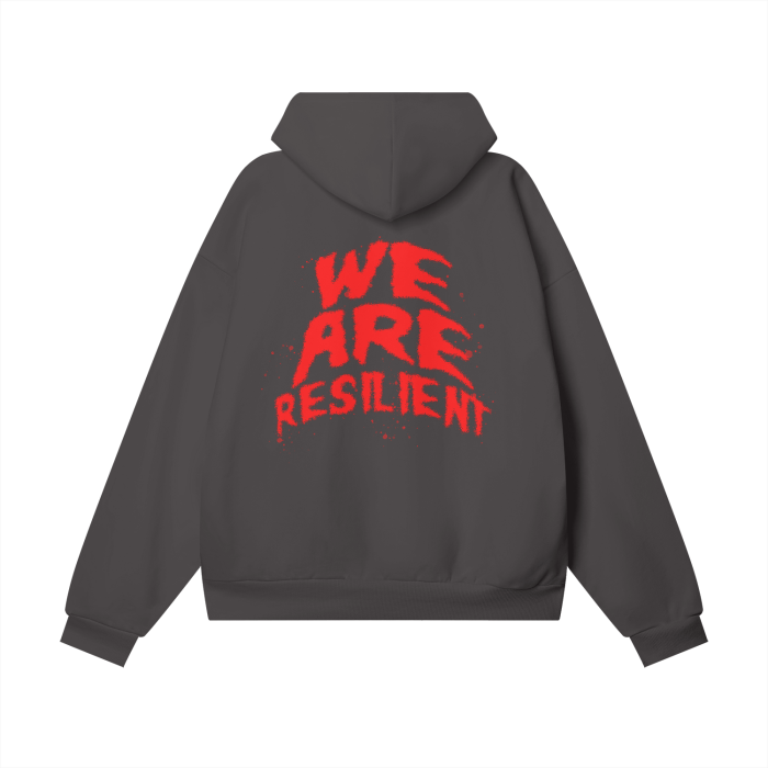W.A.R. Signature Hoodie (CHARCOAL)