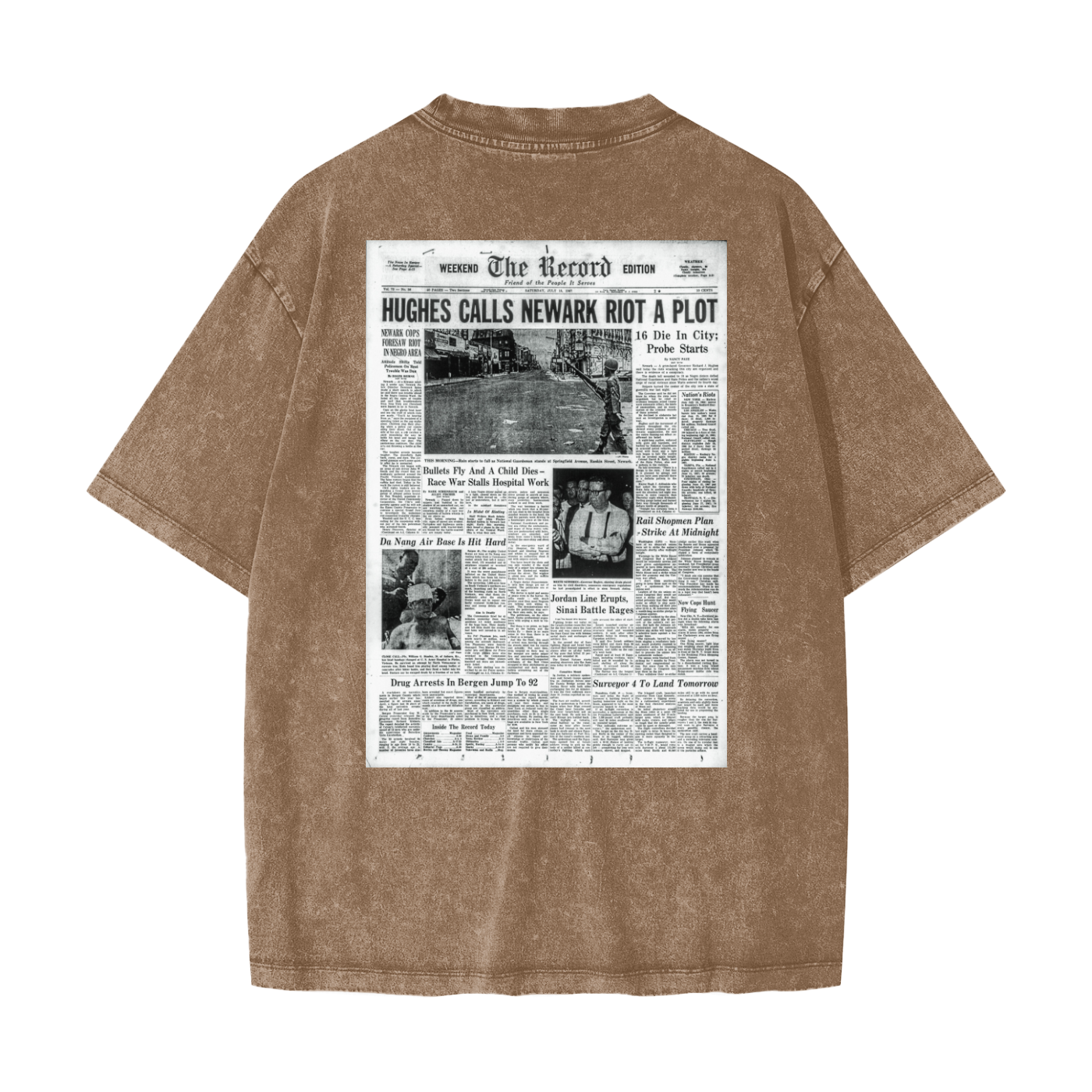 NEWARK 1967 READ ALL ABOUT IT BRICK CITY REBELLION T