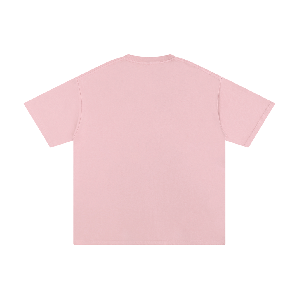 POSITIVE ENERGY Oversized T-Shirt (PINK)