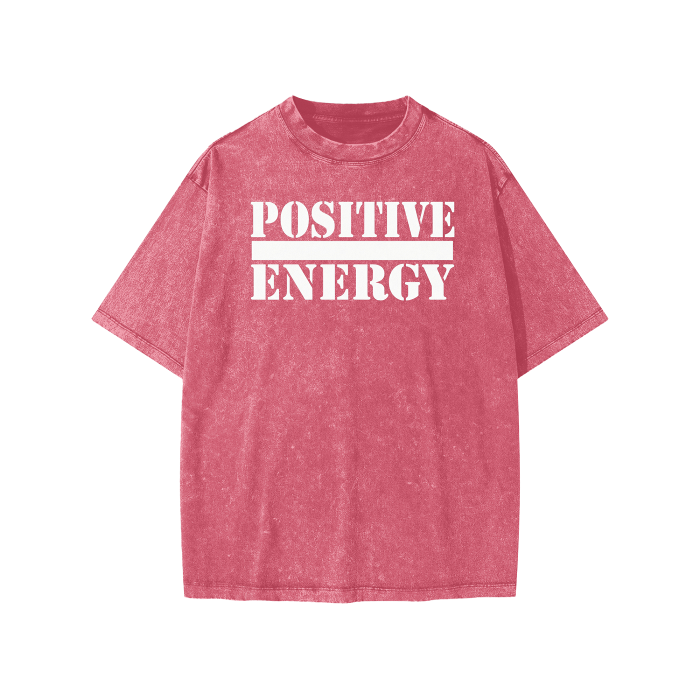 POSITIVE ENERGY Snow Washed Kids' T-Shirt (BLACK)