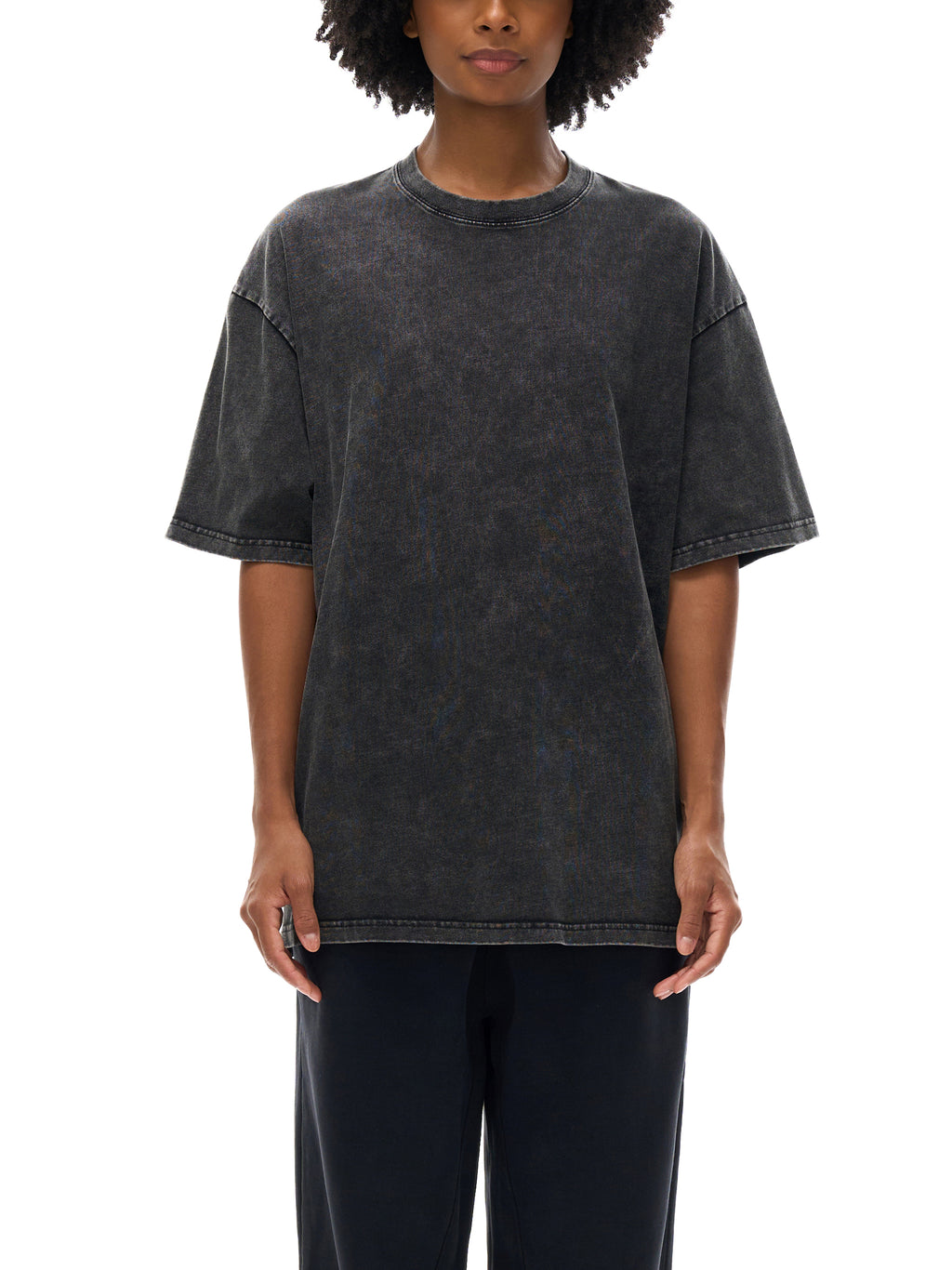 WAR READY Acid Wash Oversize T-Shirt