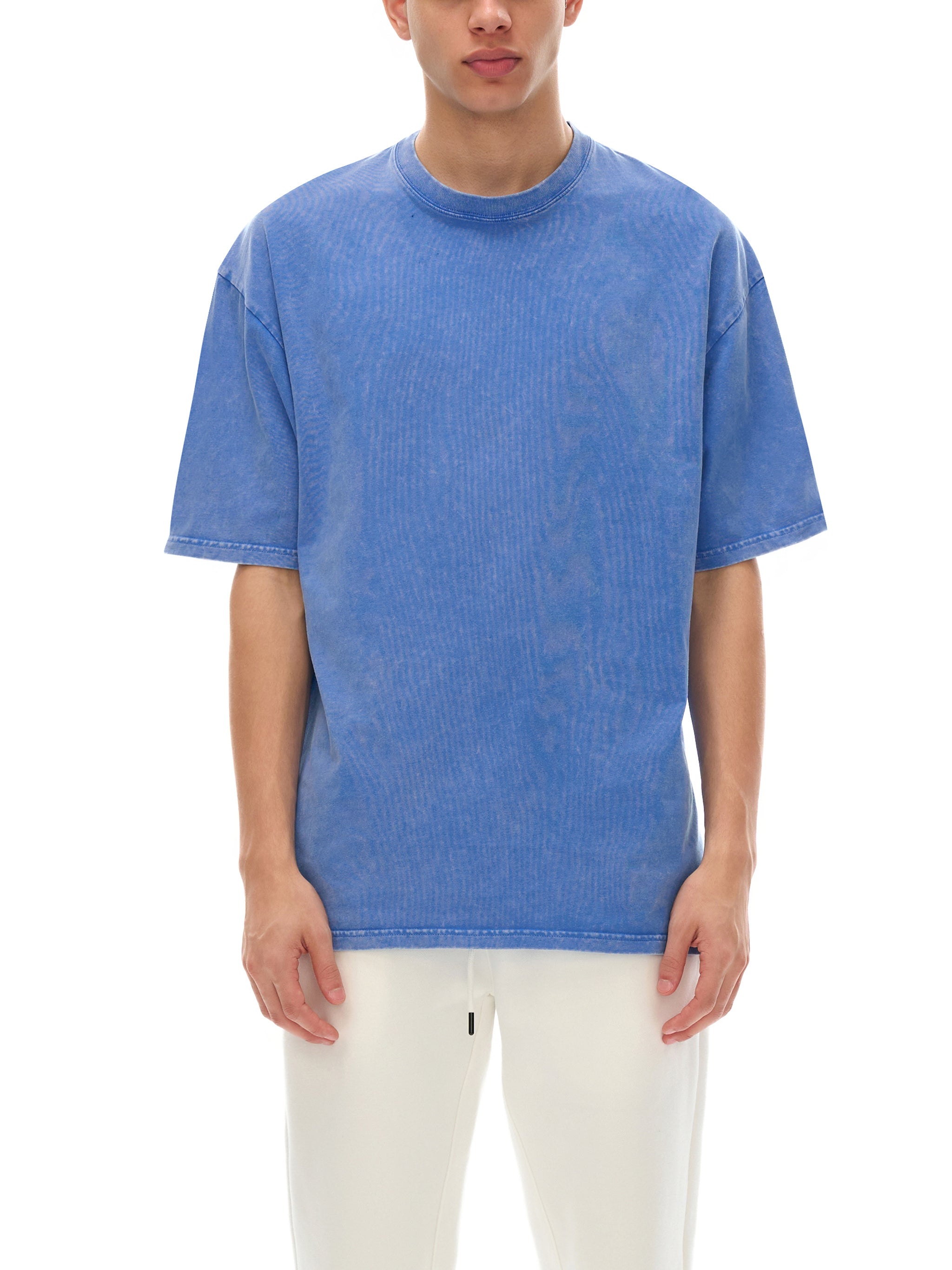 THE RESISTANCE Acid Wash Oversize T-Shirt