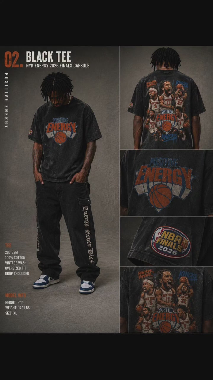 POSITIVE ENERGY x NYK Vintage T-Shirt